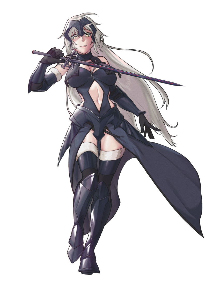 jeanne d'arc alter (fate and 1 more) drawn by mimyo
