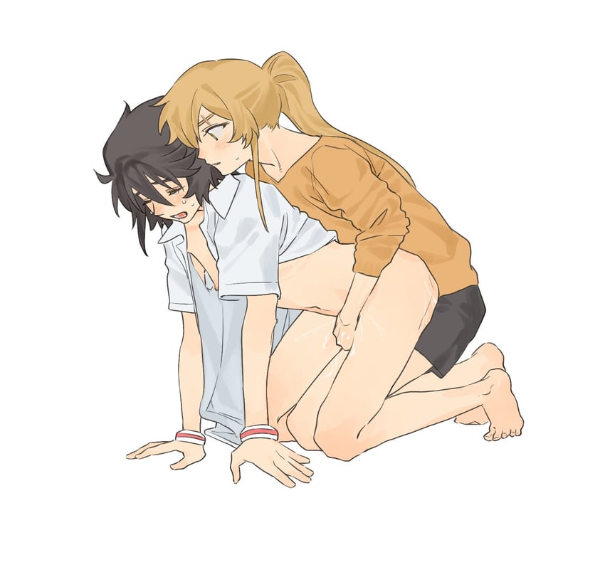 momijiyama teru and koishikawa iko (shy) drawn by jiguang_haibao