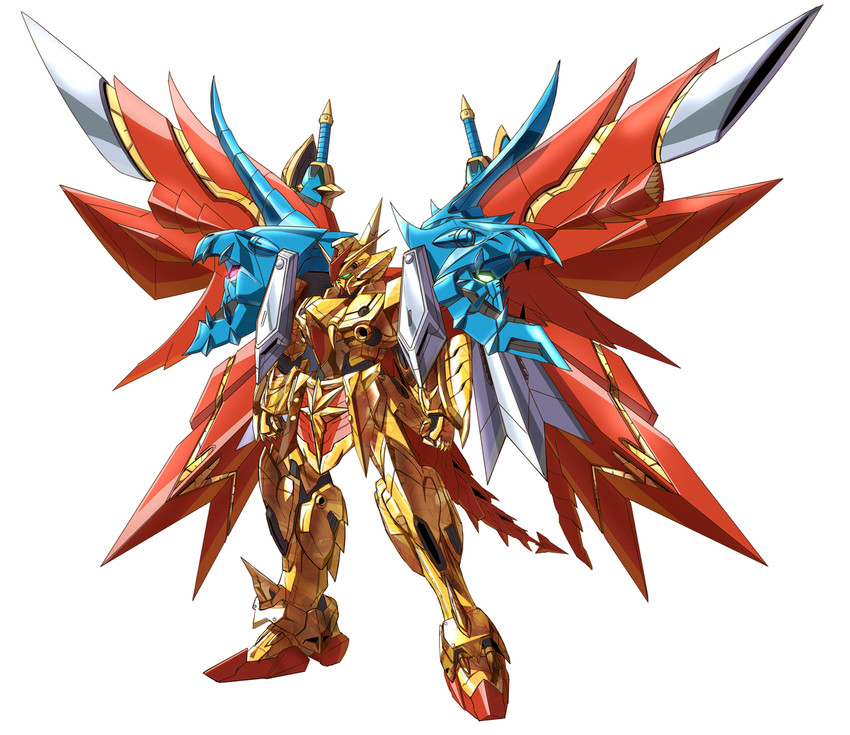 superior dragon and superior dragon sr (gundam and 1 more) drawn by sukekiyo56
