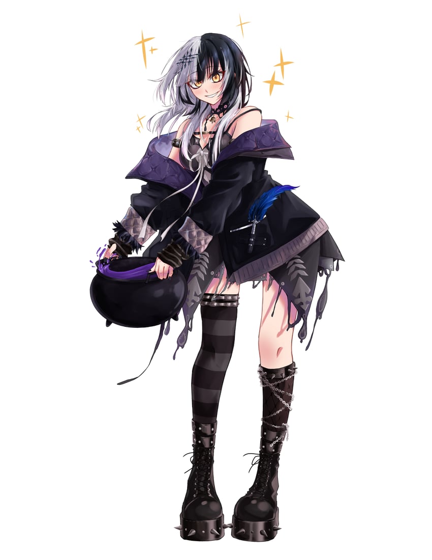 shiori novella (hololive and 1 more) drawn by vo_(sheerra212)