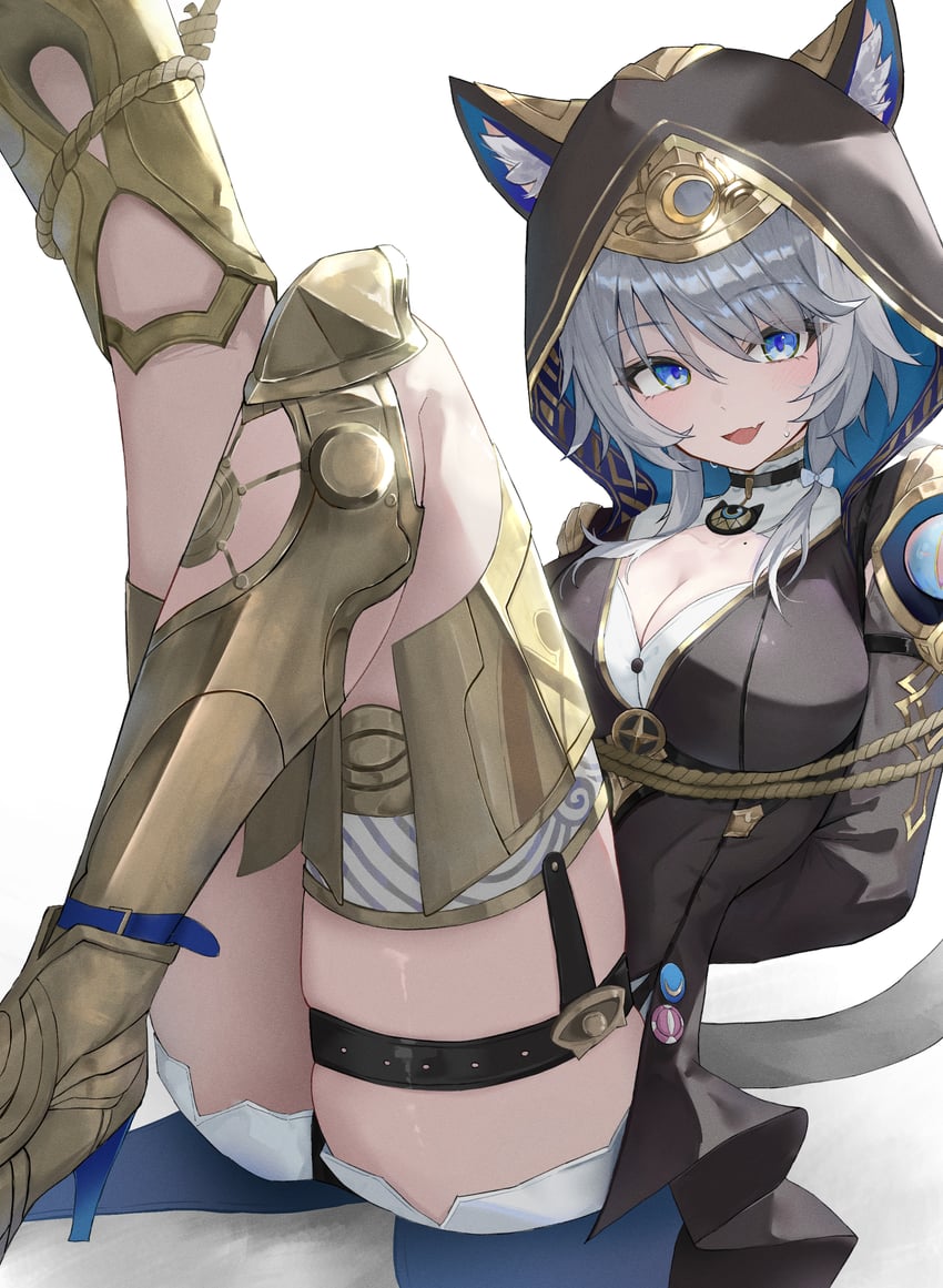 cipher (honkai and 1 more) drawn by zo_(nphm3333)