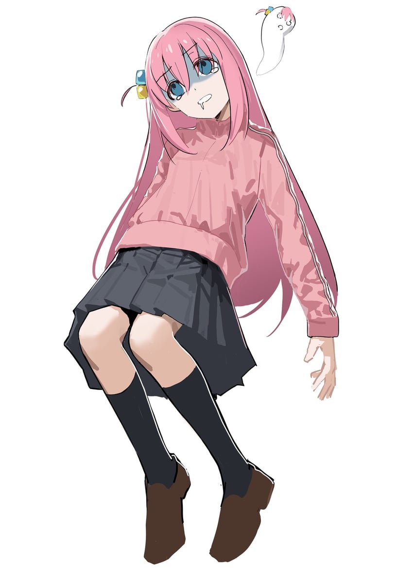 gotoh hitori (bocchi the rock!) drawn by suketoudara_(artist)