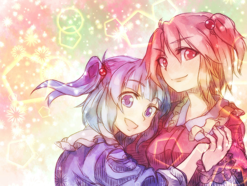 kawashiro nitori and kawashiro mitori (original and 1 more) drawn by yukimichi_(yki)