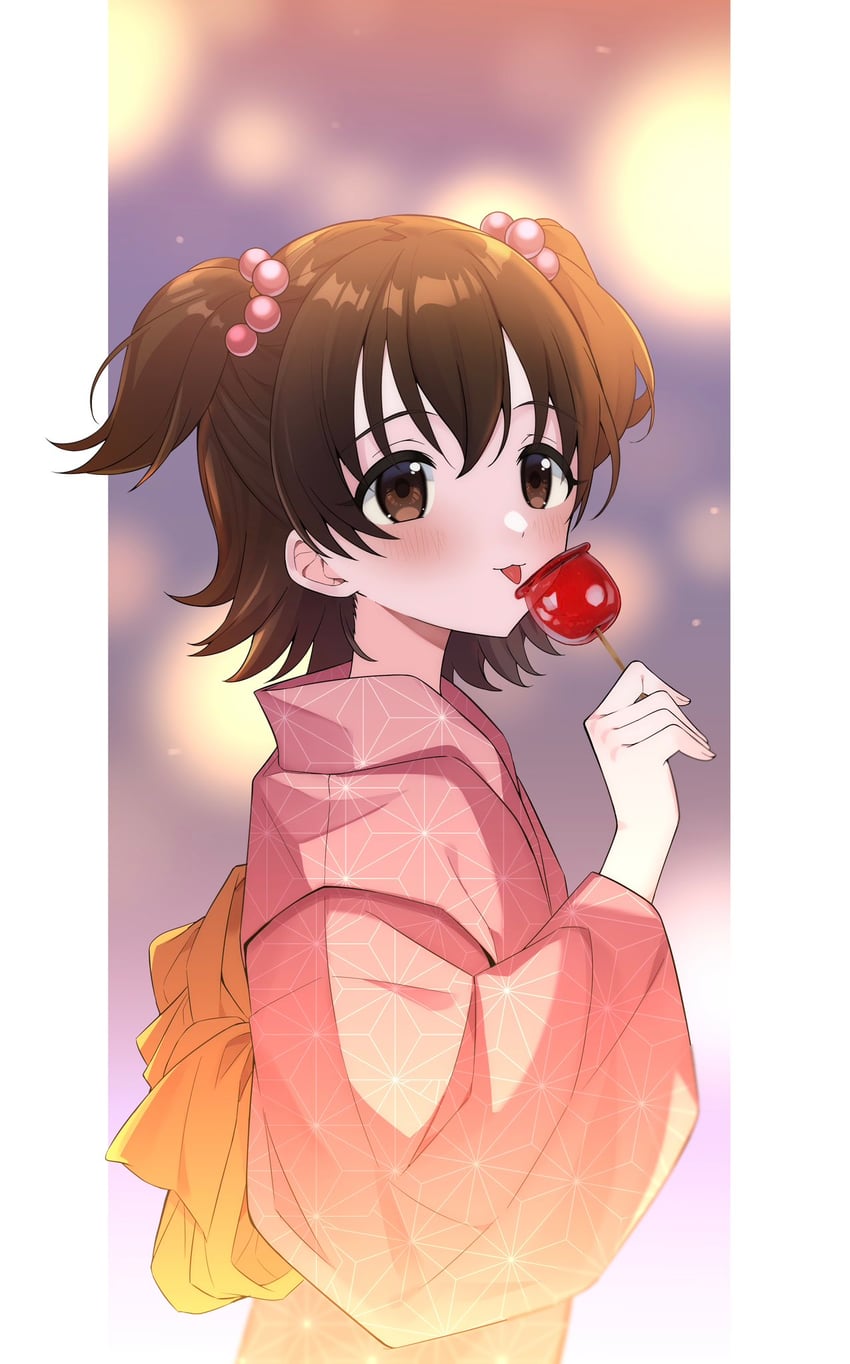 akagi miria (idolmaster and 1 more) drawn by dddd_akagi