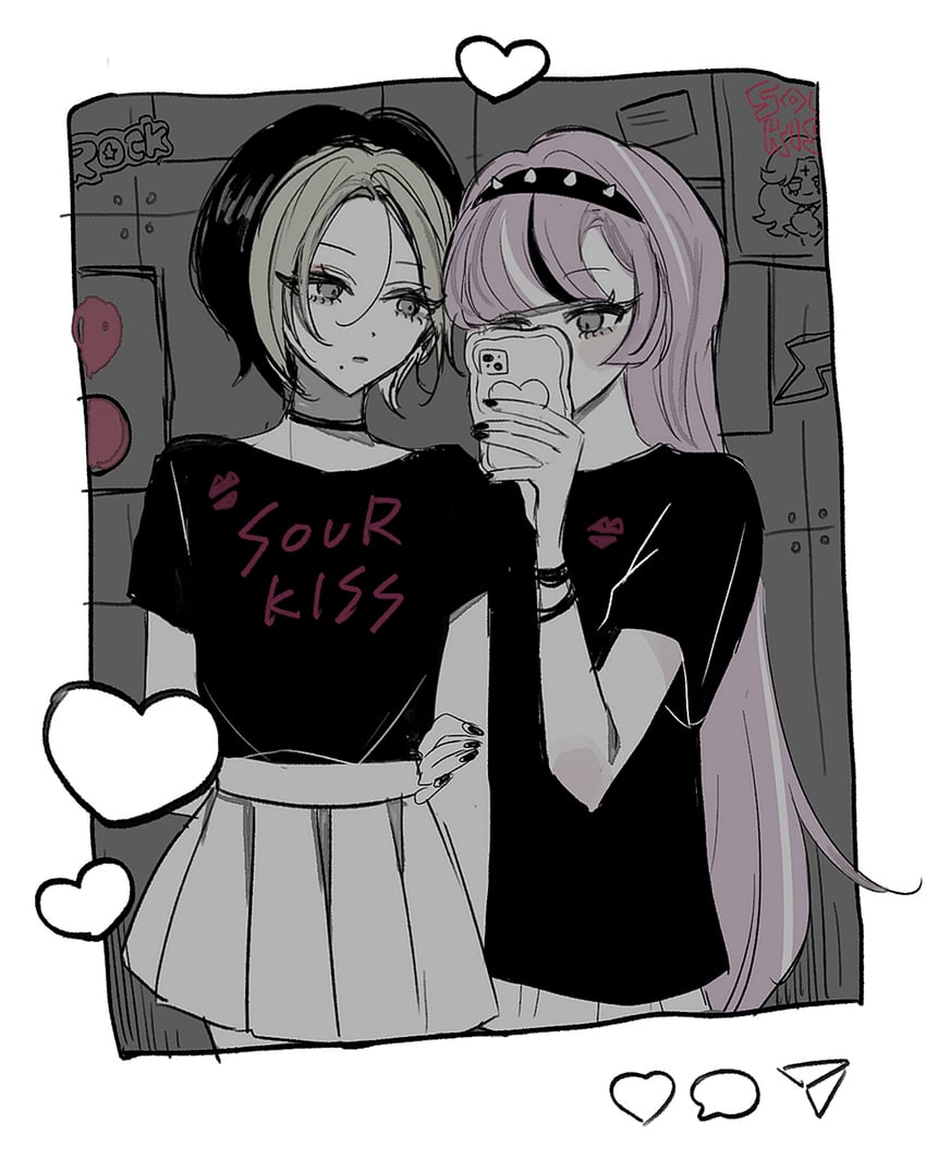 shining glitter cookie and black lemonade cookie (cookie run and 1 more) drawn by mamimumemo