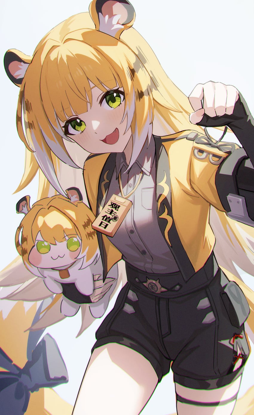 ju fufu and doro (zenless zone zero and 1 more) drawn by shali