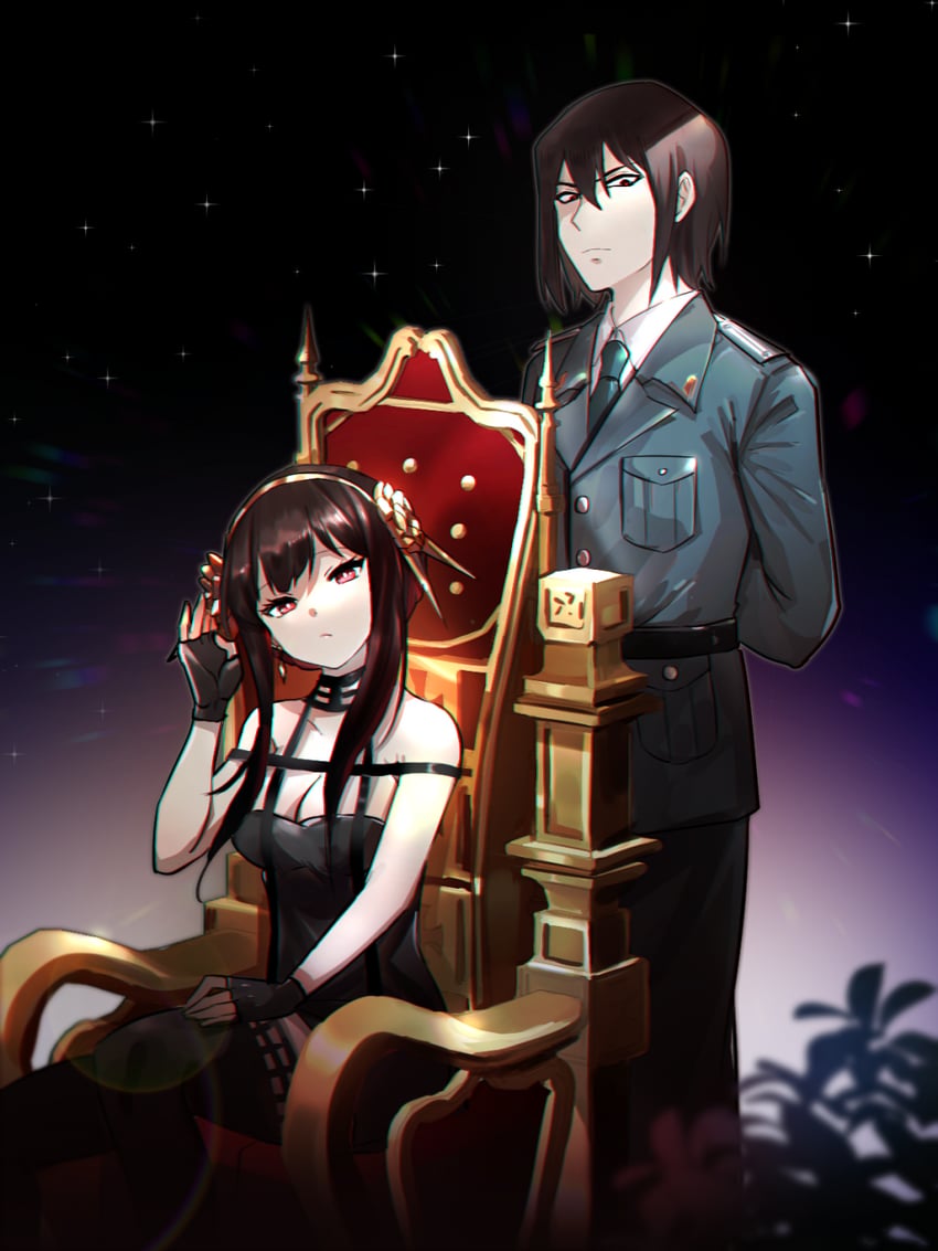 yor briar and yuri briar (spy x family) drawn by nako_(unclebanana)