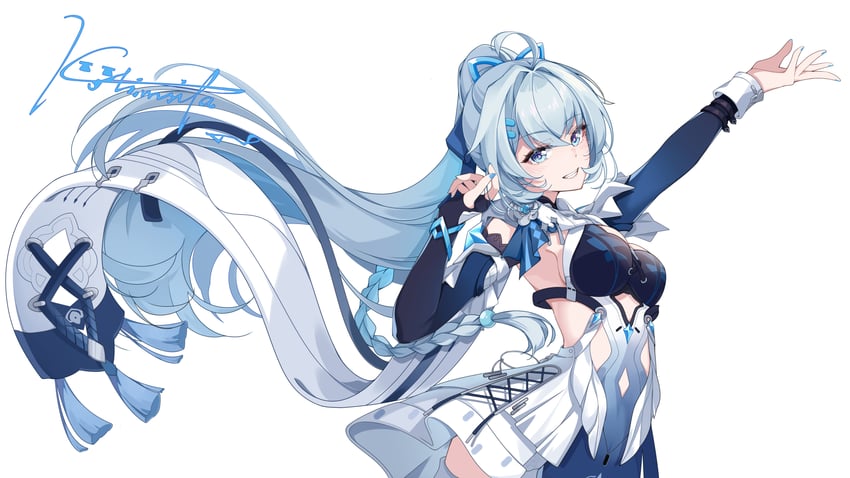 shigure kira (honkai and 1 more) drawn by kolimiya