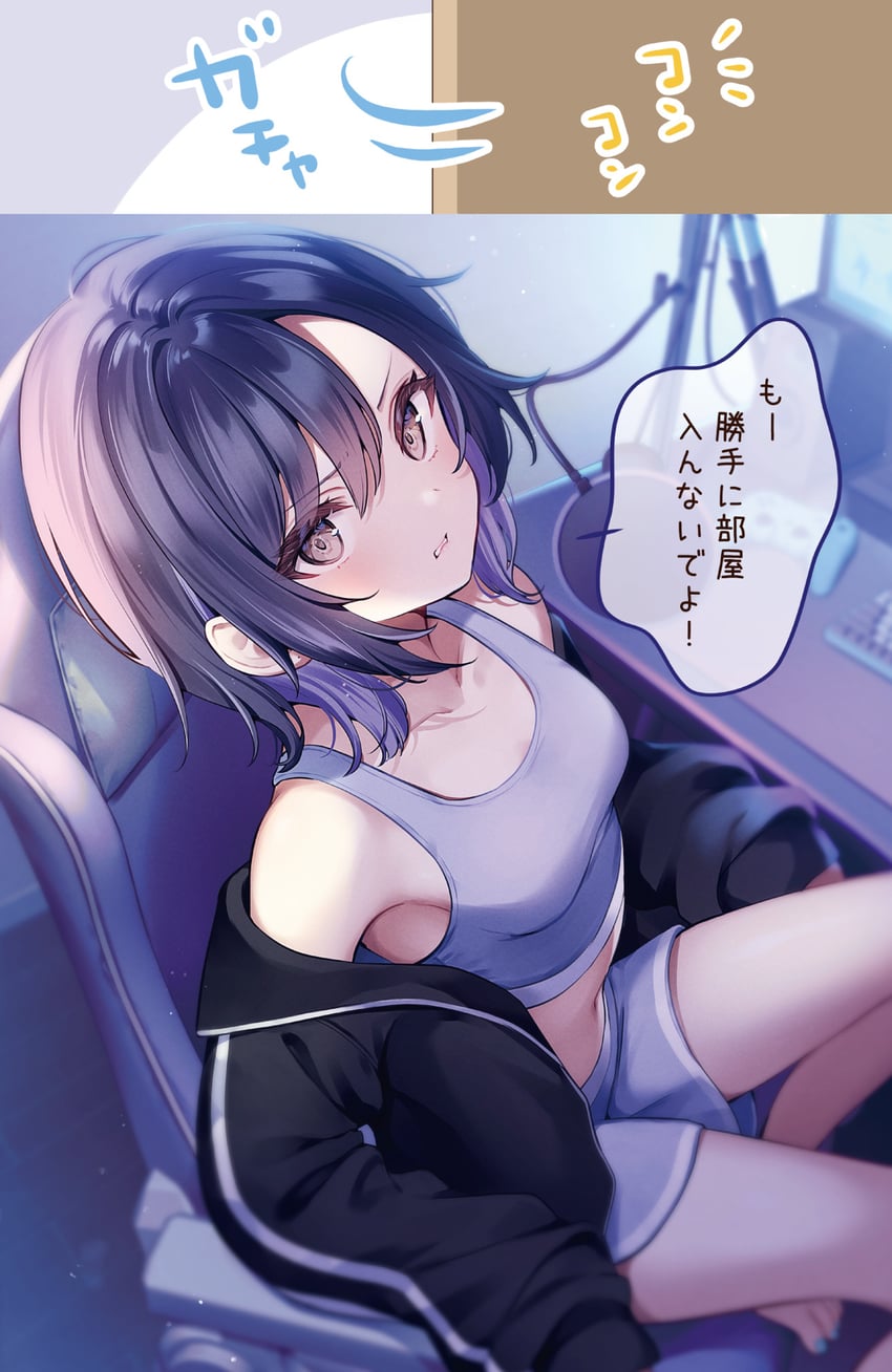 shiraishi reina (original) drawn by yugaa