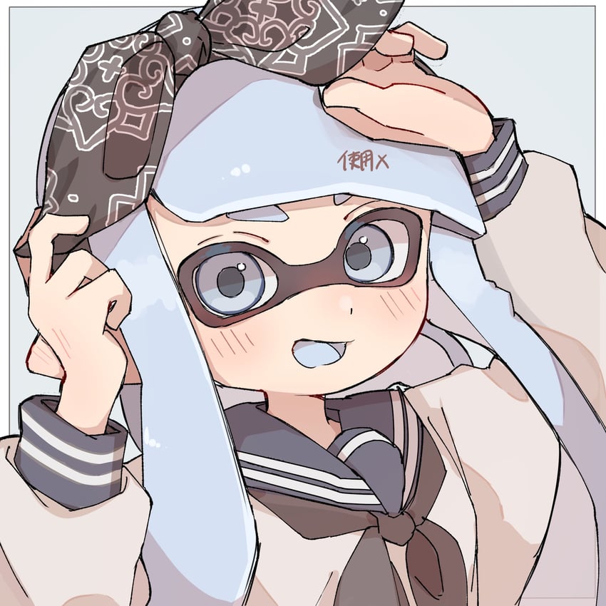 inkling player character and inkling girl (splatoon) drawn by sif_ly