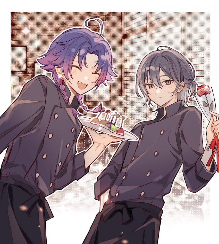hachinoya nagi and yowa netaro (18trip) drawn by otorrio