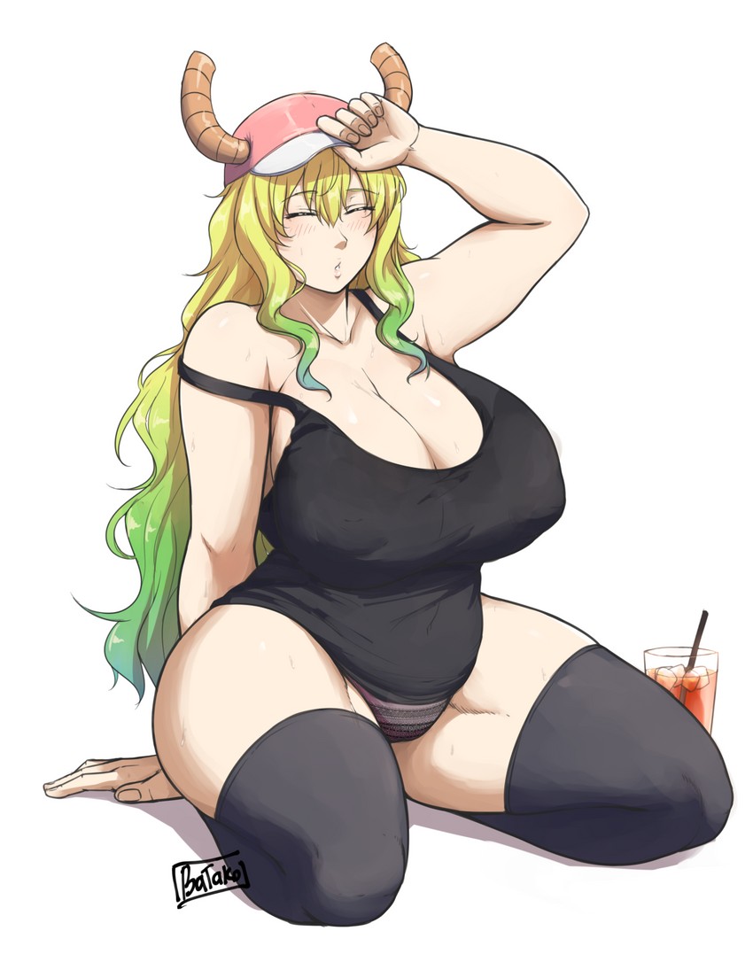lucoa (kobayashi-san chi no maidragon) drawn by batako_(batakoart)