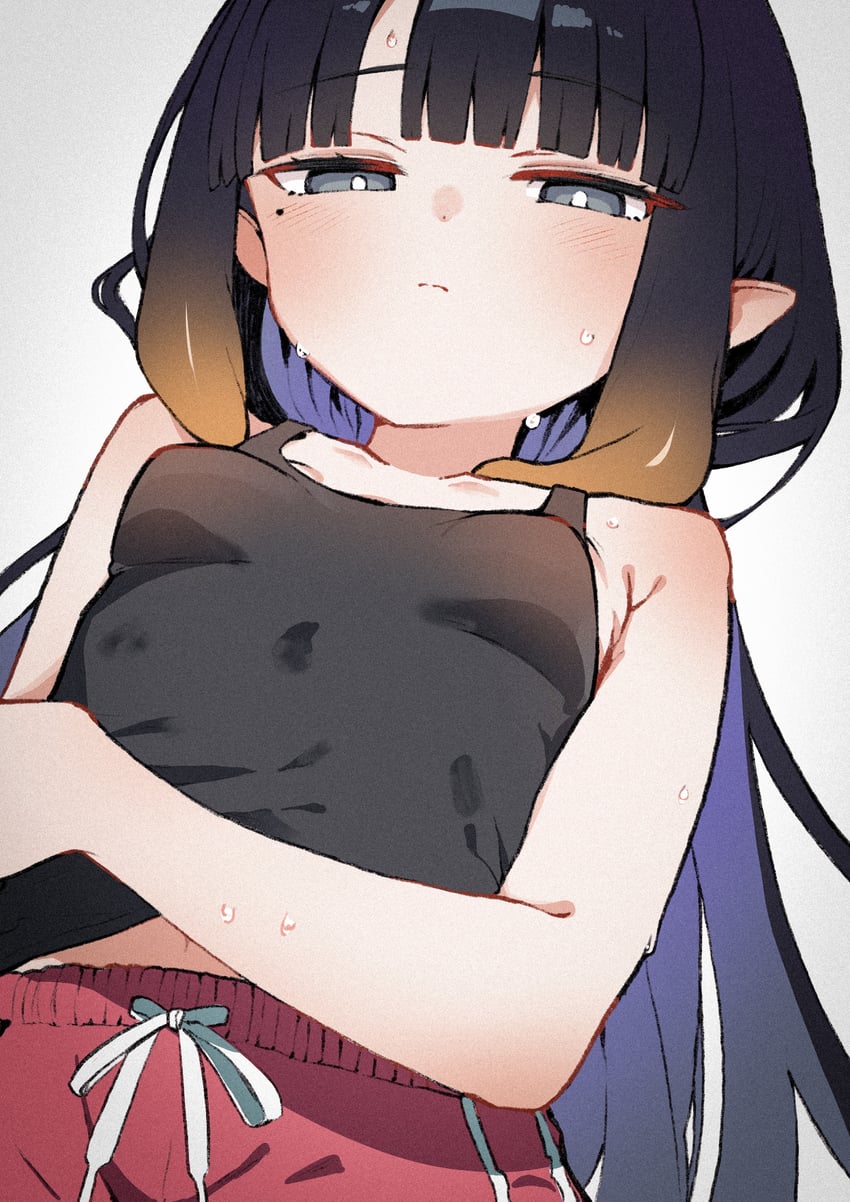ninomae ina'nis (hololive and 1 more) drawn by lumina_(1umin4)
