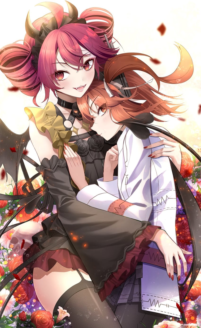 kasane teto and adachi rei (utau and 1 more) drawn by regress