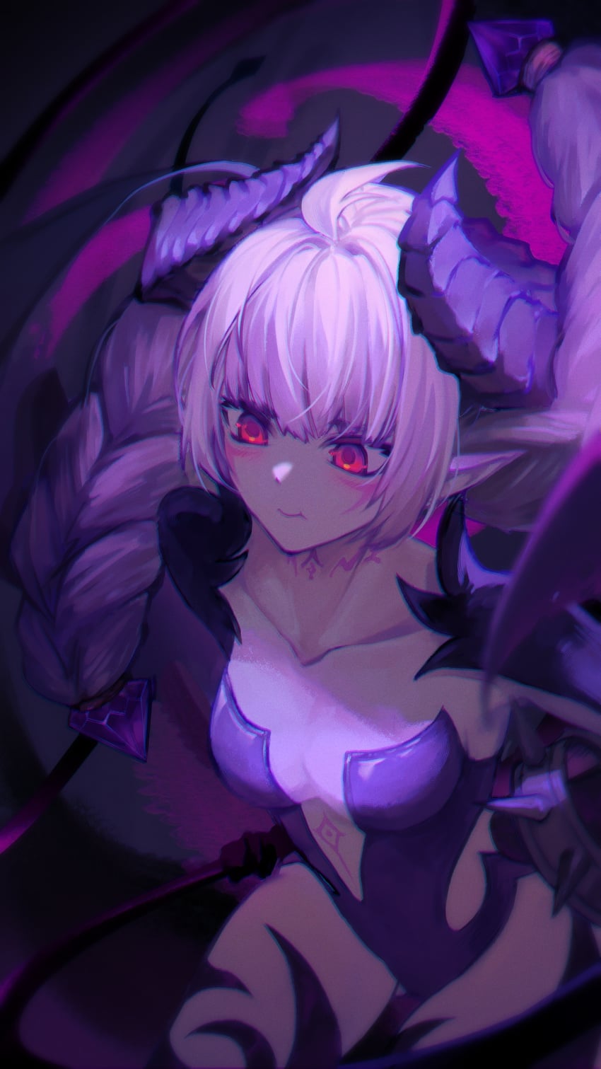 nyarly the forbidden (dungeon and fighter) drawn by baiye_renxing
