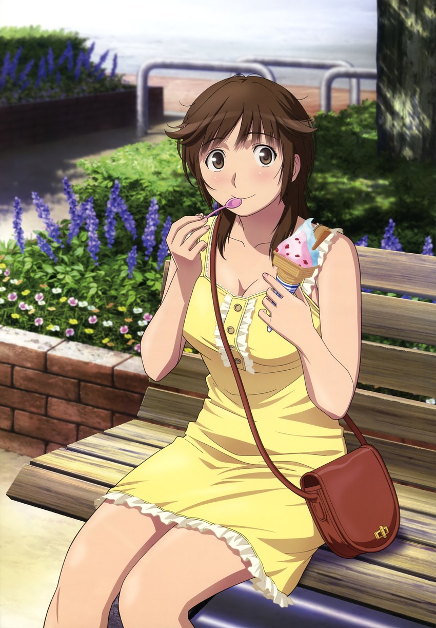 sakurai rihoko (amagami and 1 more) drawn by moroishi_miyuki
