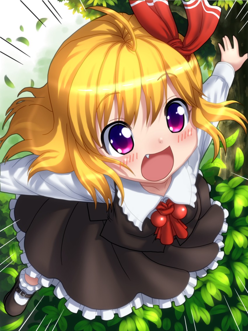 rumia (touhou) drawn by kezune_(i-_-i)