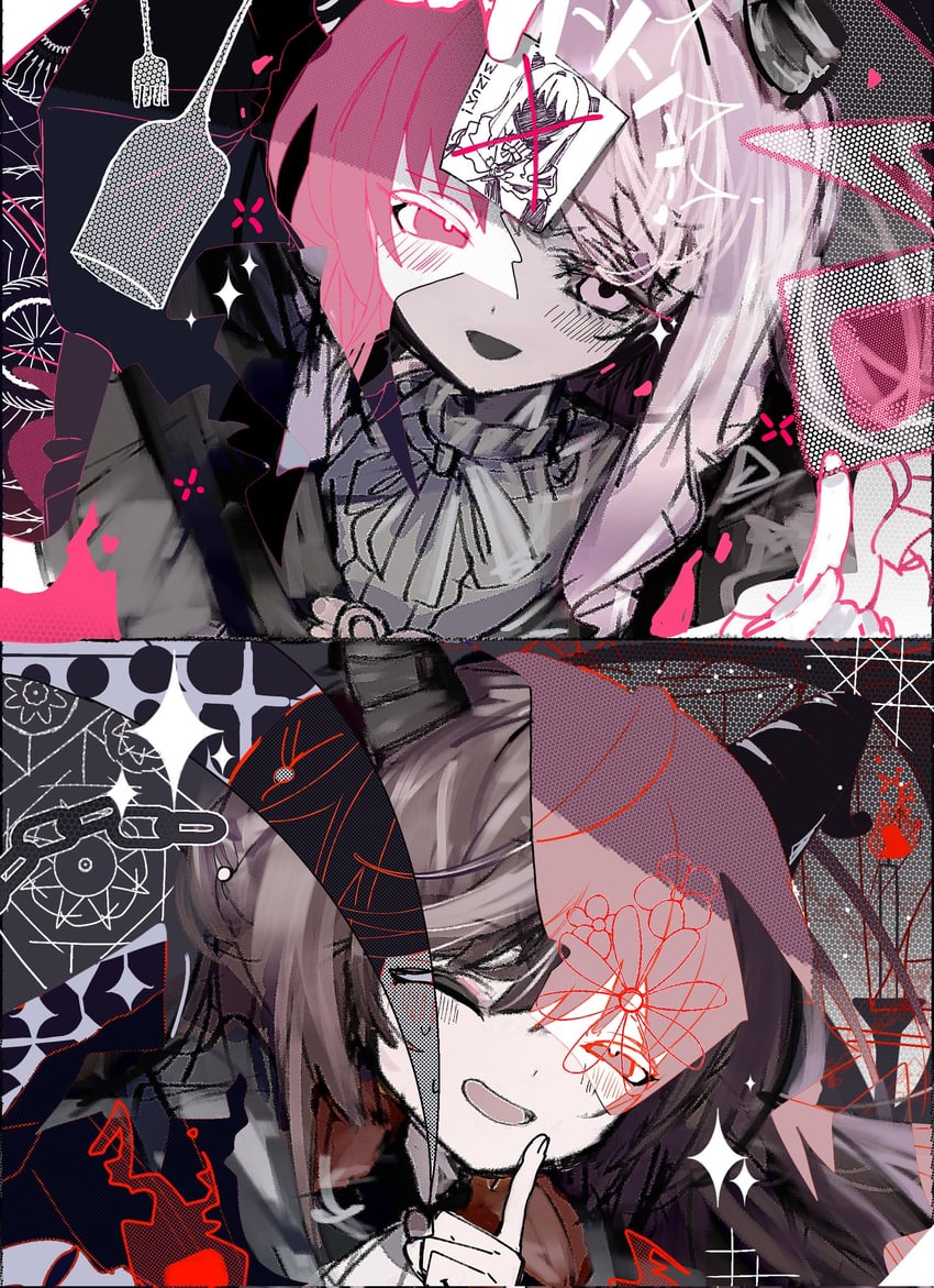 shinonome ena and akiyama mizuki (project sekai and 1 more) drawn by dangogirl35