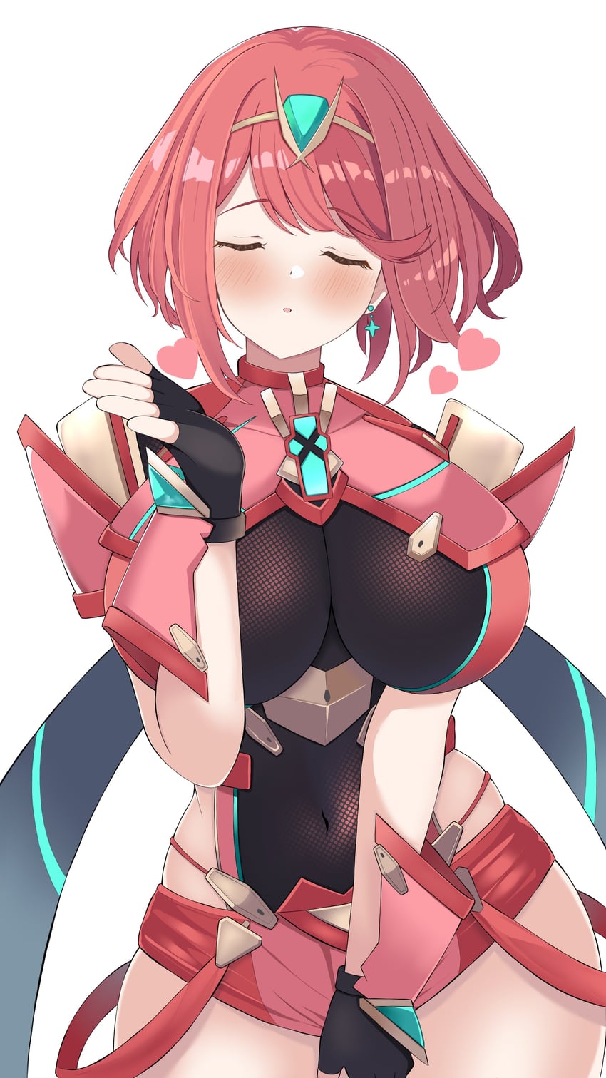 pyra (xenoblade chronicles and 1 more) drawn by kocha_(jgug7553)