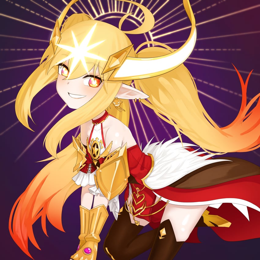 female mage, battle mage, ashtarte, and presencia (dungeon and fighter) drawn by marucody