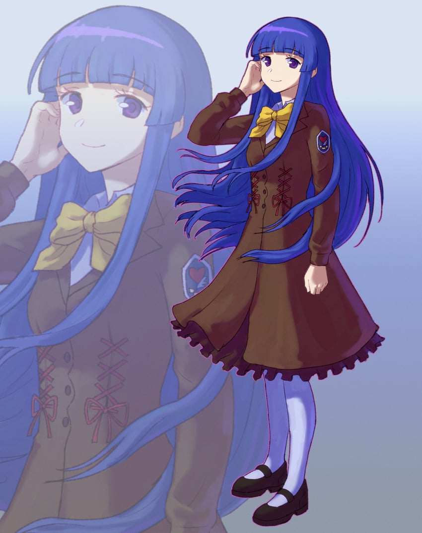 furude rika (higurashi no naku koro ni and 2 more) drawn by zawabug