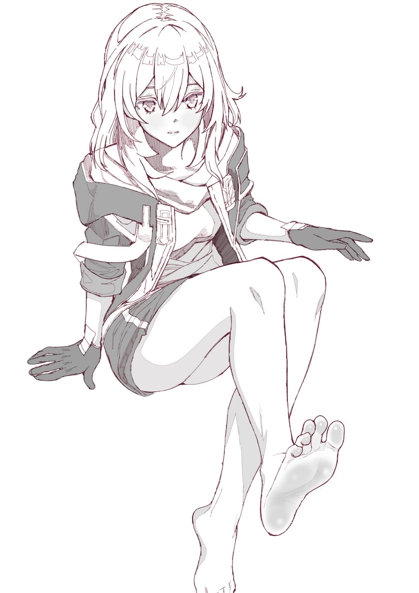trailblazer and stelle (honkai and 1 more) drawn by asikoma7777