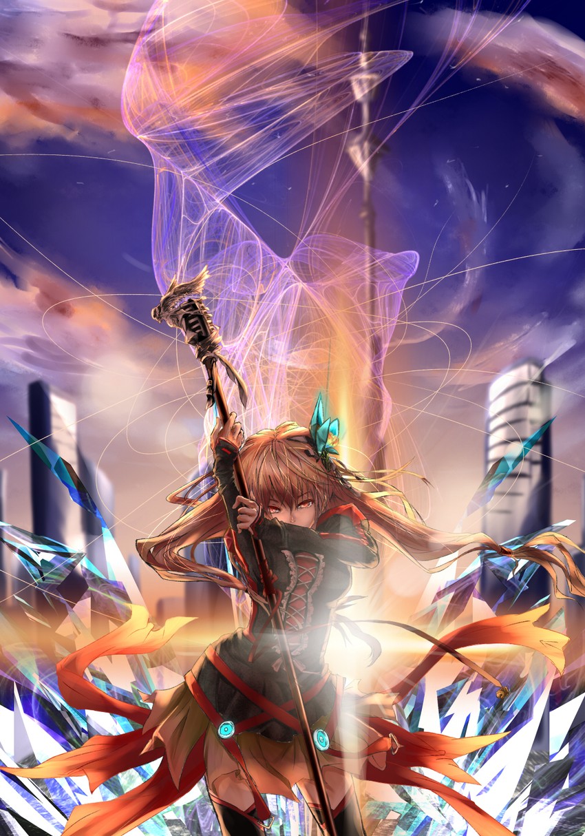 yuzuriha inori and tsunemori akane (guilty crown and 1 more) drawn by u-bm
