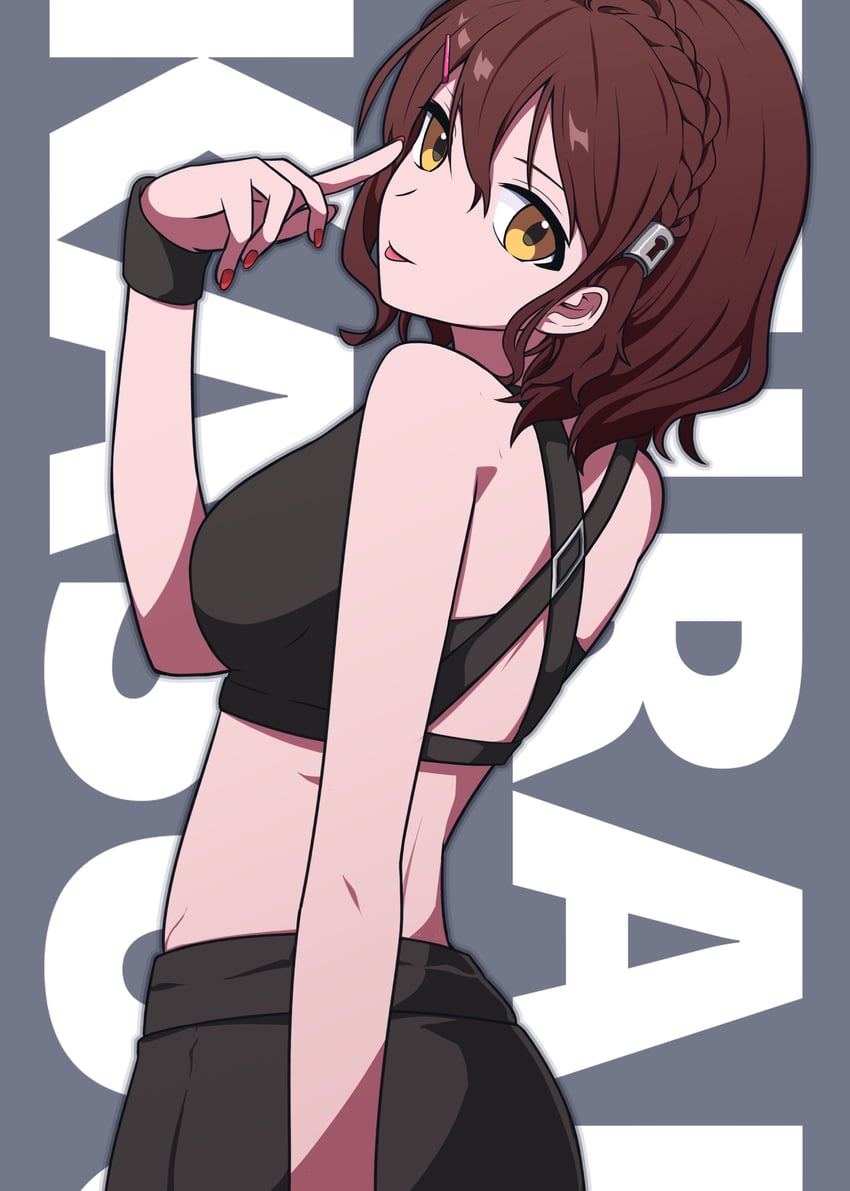 kasuga mirai (idolmaster and 2 more) drawn by namazwinter