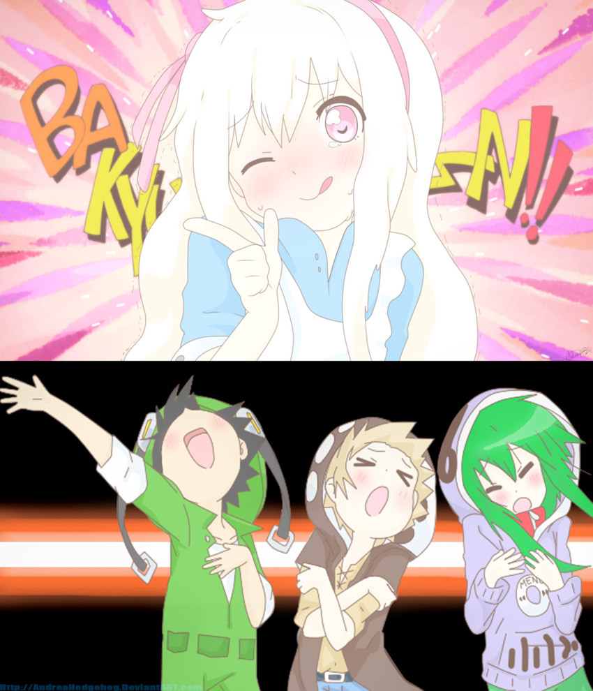 kozakura marry, kido tsubomi, kano shuuya, and seto kousuke (yuruyuri and 1 more) drawn by andreahedgehog
