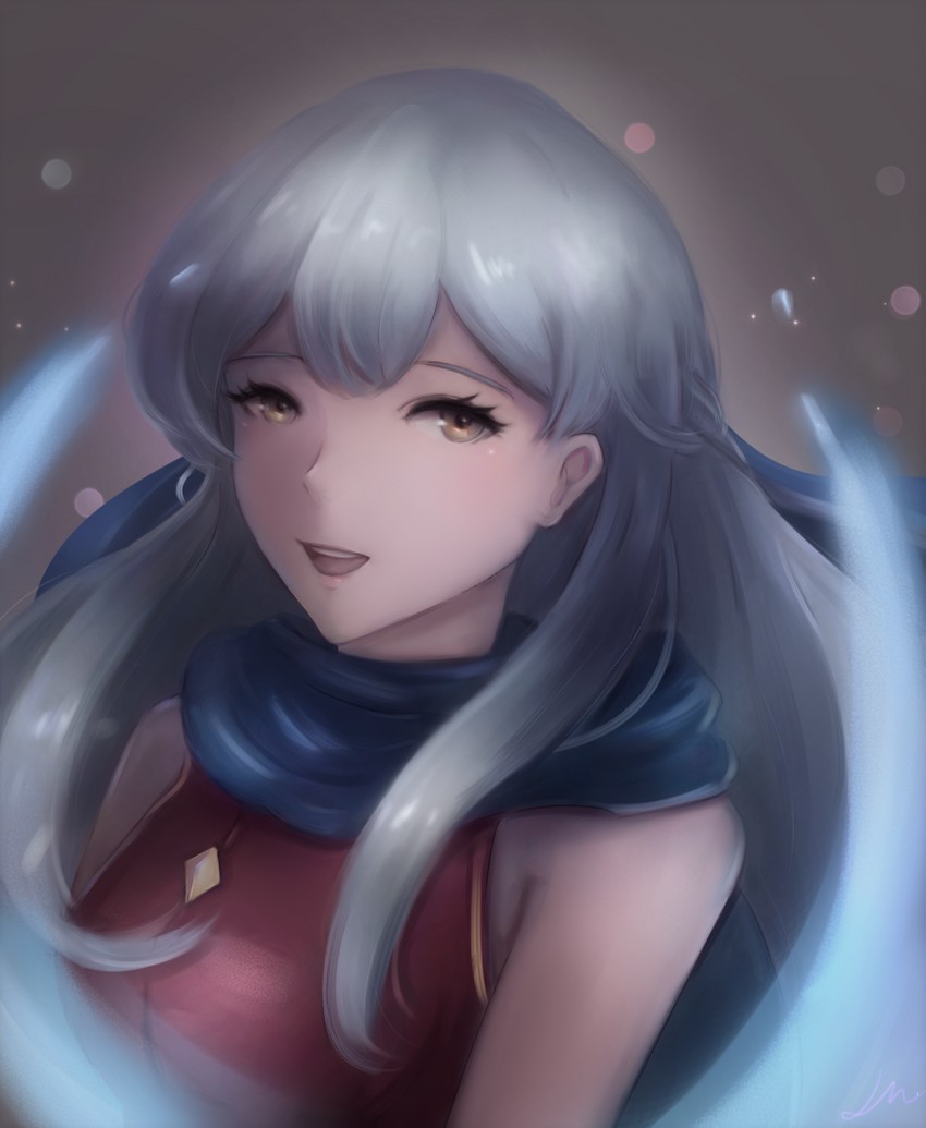 micaiah (fire emblem and 1 more) drawn by leonmandala