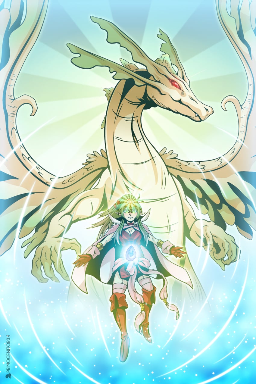 tiki (fire emblem and 1 more) drawn by primogenitor34