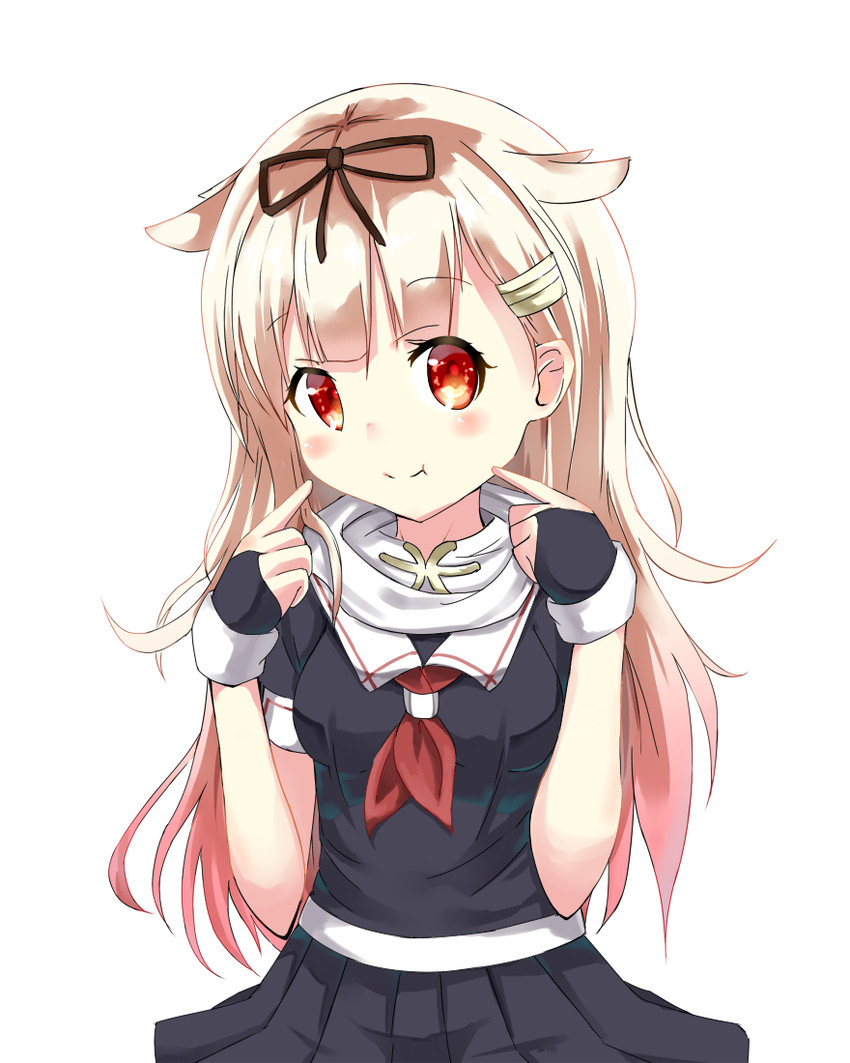 yuudachi and yuudachi kai ni (kantai collection) drawn by hamaru_(s5625t)