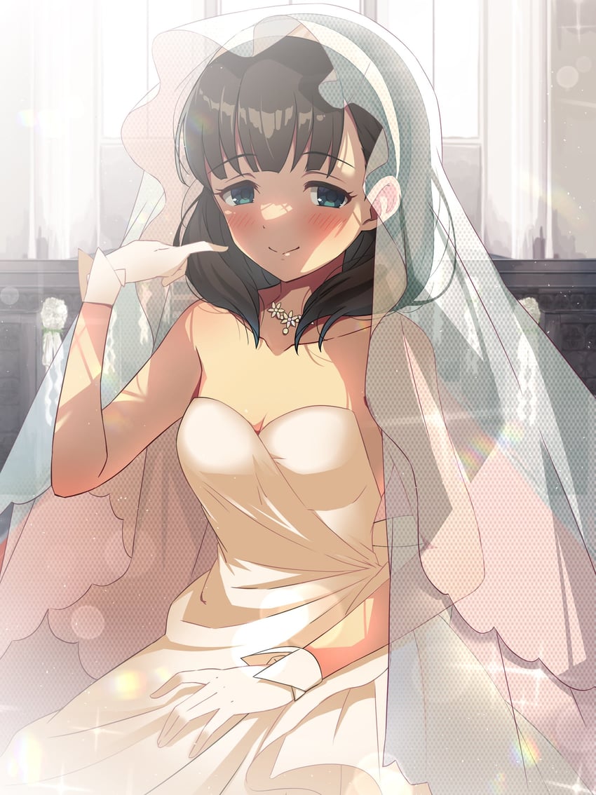 sakuma mayu (idolmaster and 1 more) drawn by nanananananasea