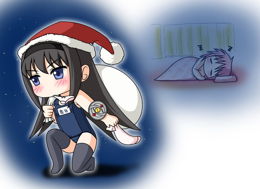 akemi homura and kaname madoka (mahou shoujo madoka magica) drawn by neopure