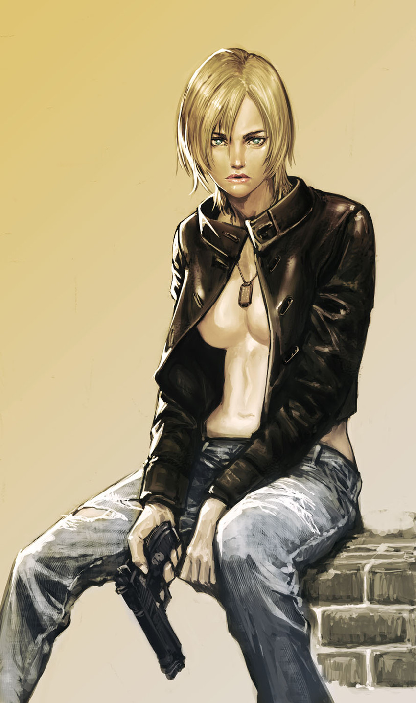 aya brea (parasite eve and 1 more) drawn by ikeda_masateru
