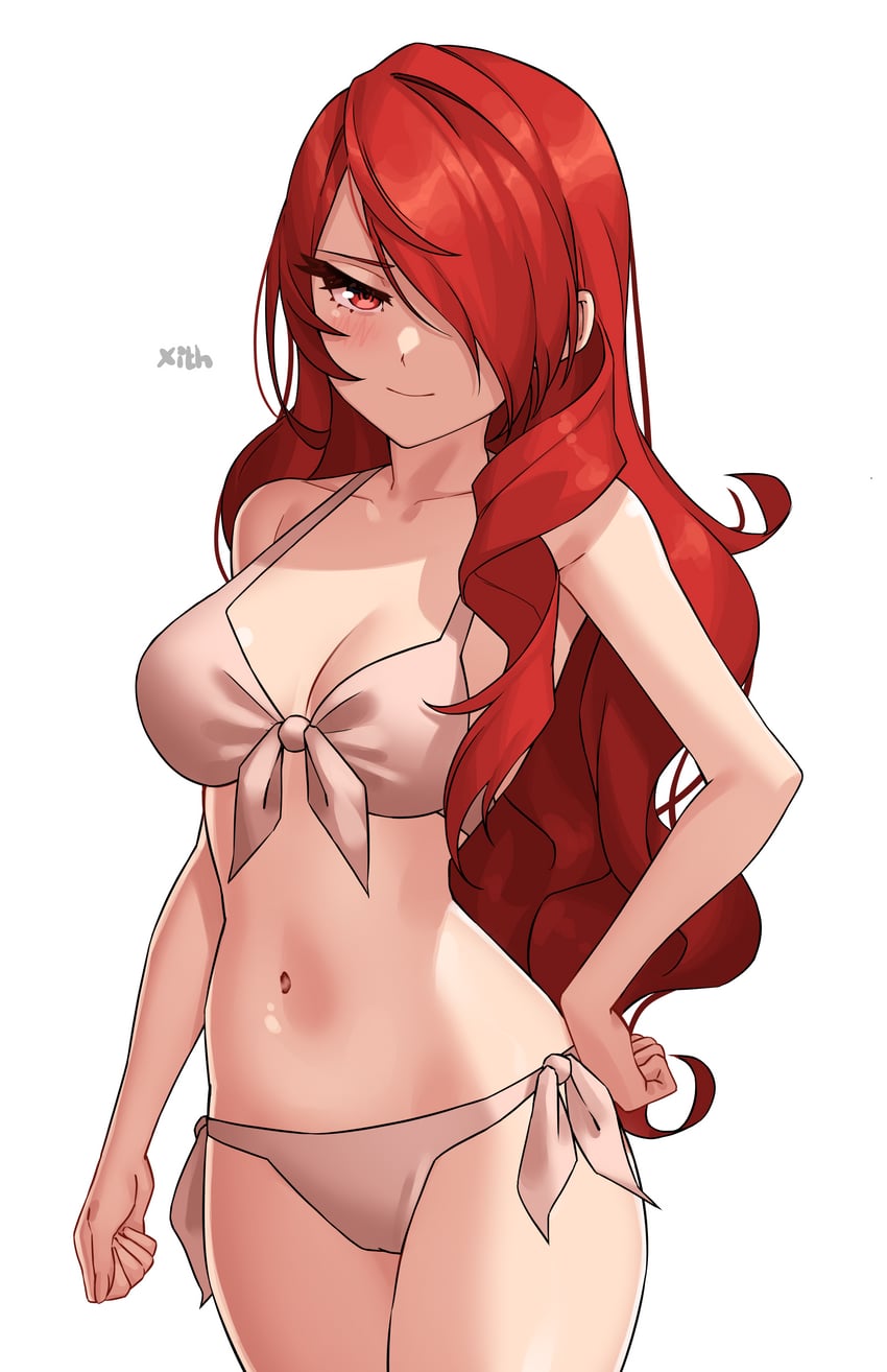 kirijou mitsuru (persona and 1 more) drawn by x_xith_x