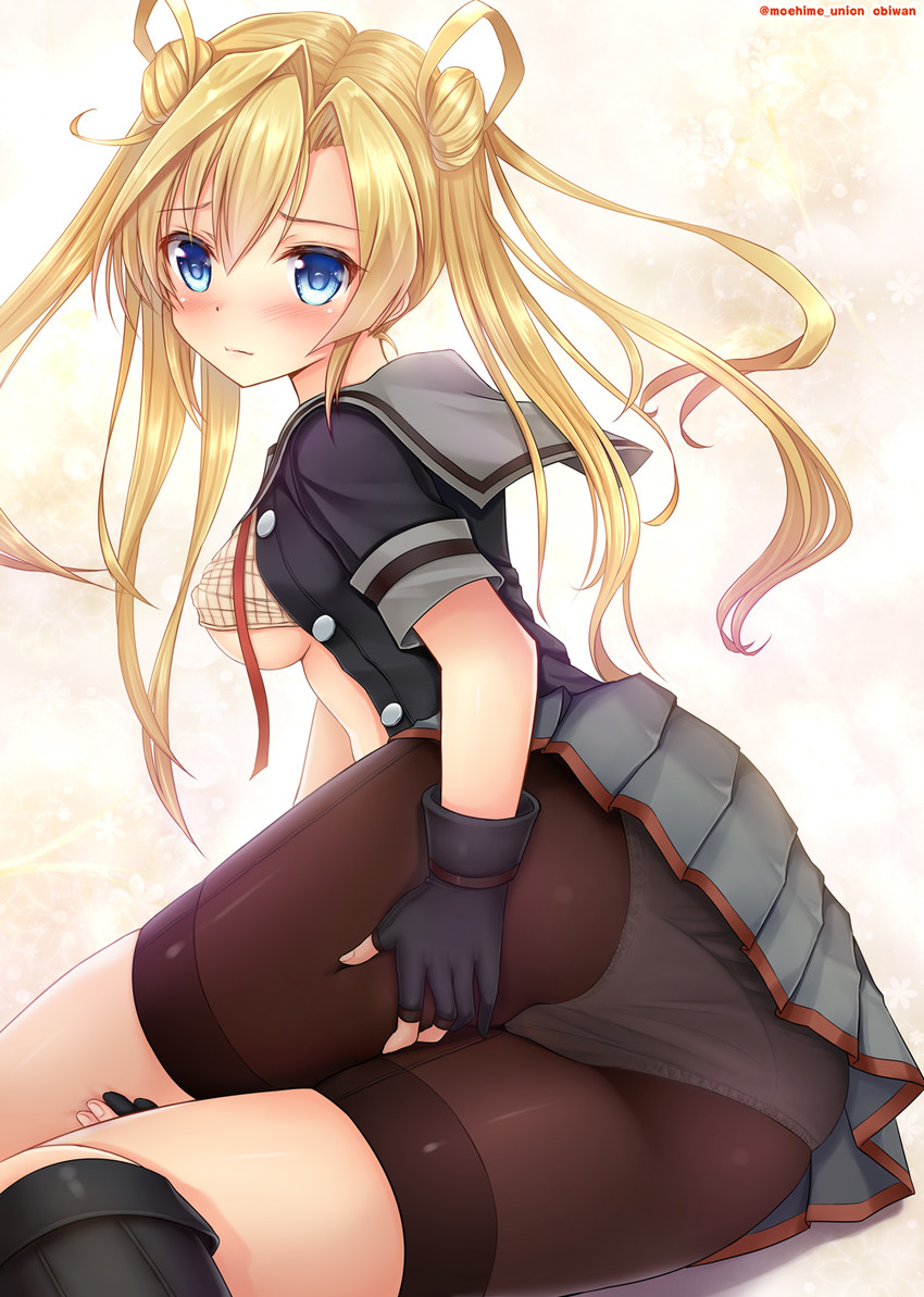 abukuma and abukuma kai ni (kantai collection) drawn by obiwan