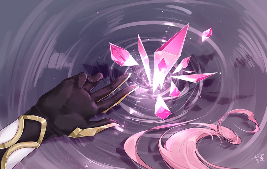 elysia (honkai and 1 more) drawn by shao_luo