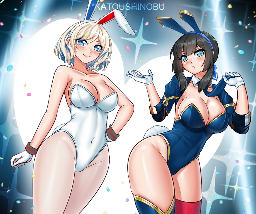 mogador and gloire (kantai collection) drawn by katou_shinobu