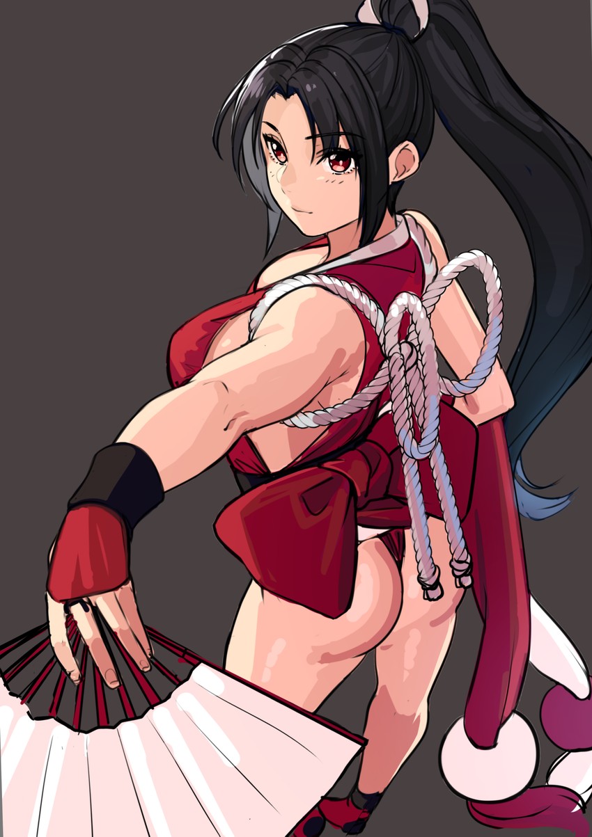 shiranui mai (the king of fighters and 1 more) drawn by kagematsuri