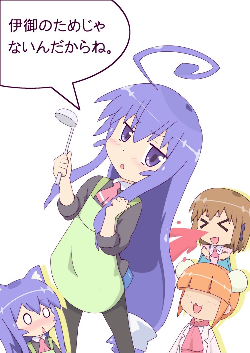 miniwa tsumiki, haruno hime, and katase mayoi (acchi kocchi) drawn by gobanme_no_mayoi_neko