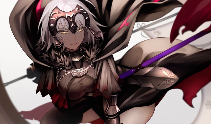 jeanne d'arc alter (fate and 1 more) drawn by sumi_(gfgf_045)