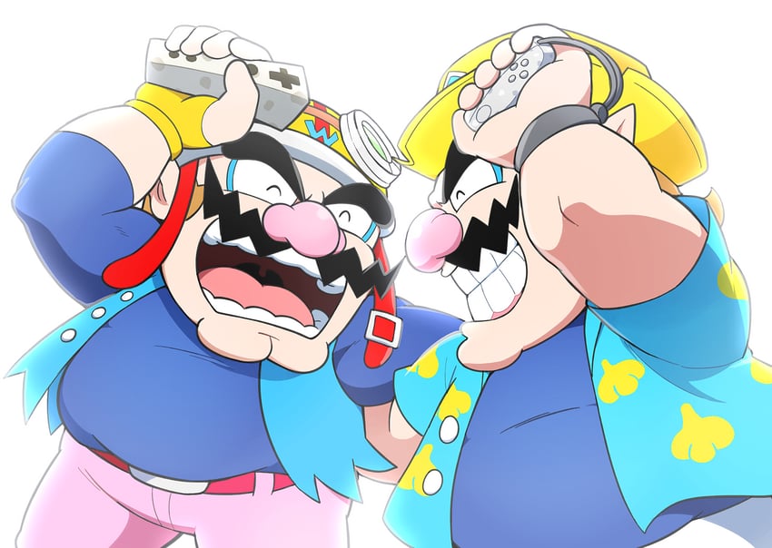 wario (warioware and 2 more) drawn by hoshi_(star-name2000)