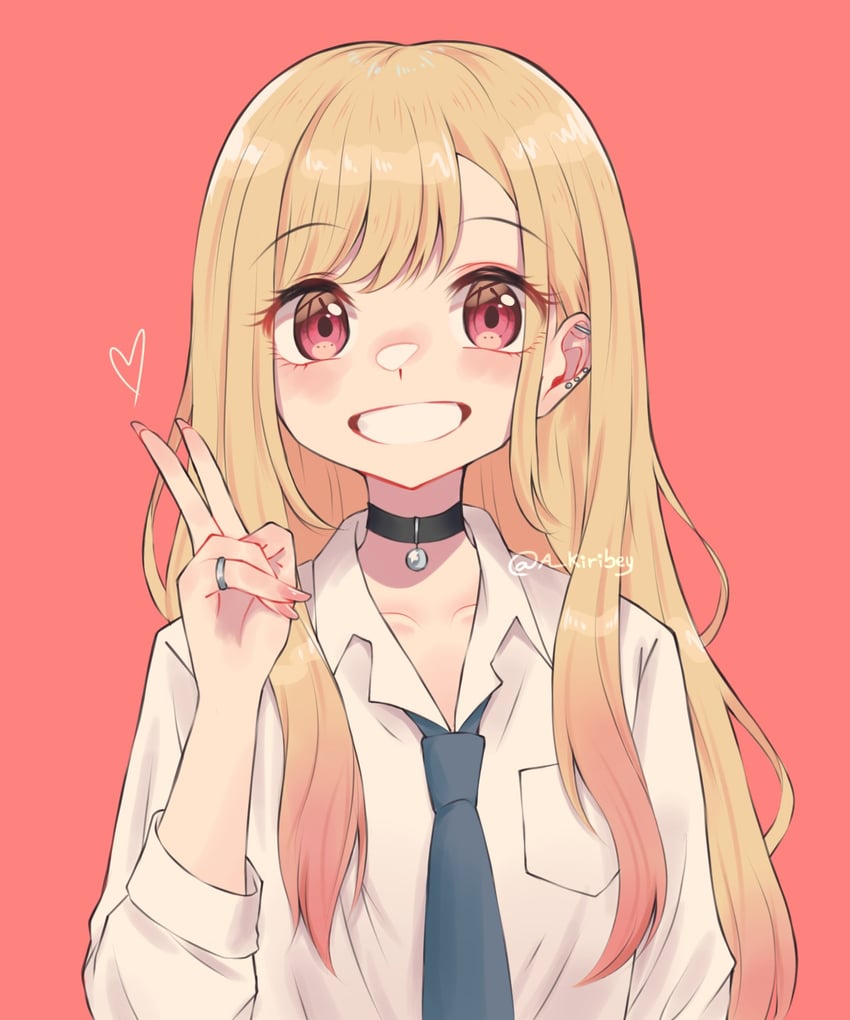 kitagawa marin (sono bisque doll wa koi wo suru) drawn by kiri_(a_kiribey)