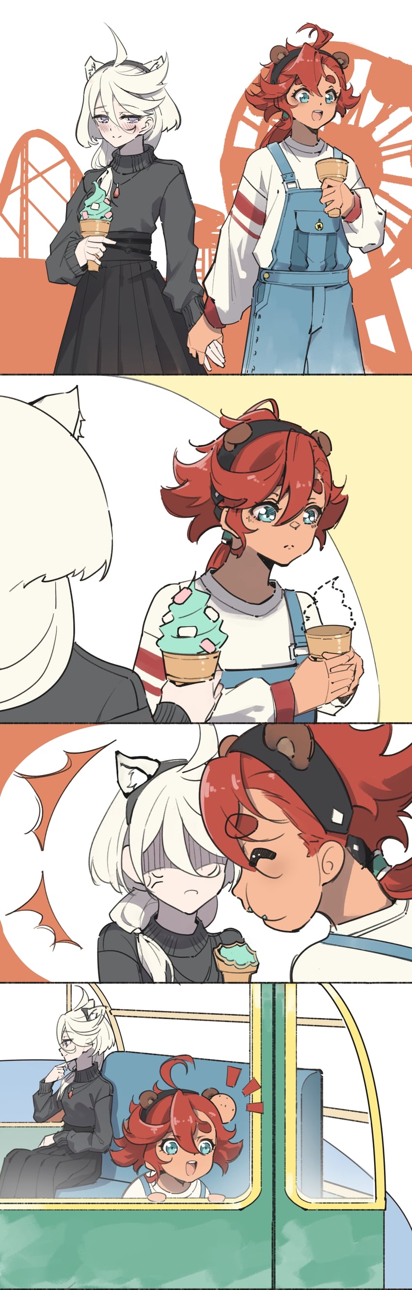 suletta mercury and miorine rembran (gundam and 1 more) drawn by moha