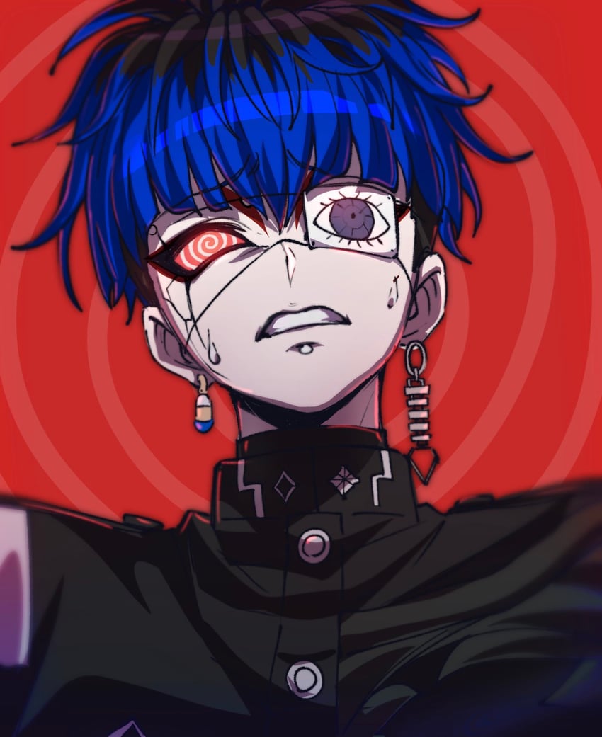 omokage yugamu (the hundred line -last defense academy-) drawn by chamuchai