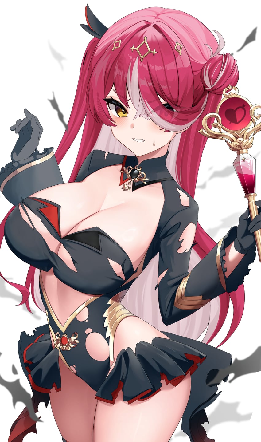 houshou marine (hololive and 1 more) drawn by oritonagi