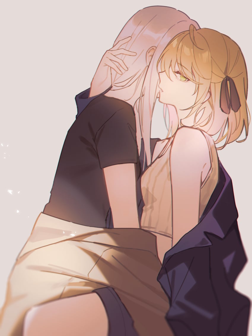 anisphia wynn palettia and euphyllia magenta (tensei oujo to tensai reijou no mahou kakumei) drawn by shiyoi