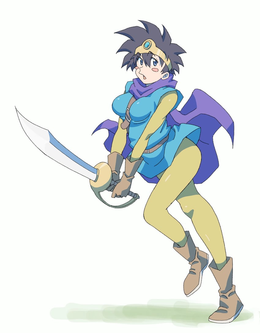 roto and heroine (dragon quest and 1 more) drawn by powerhamuhamu