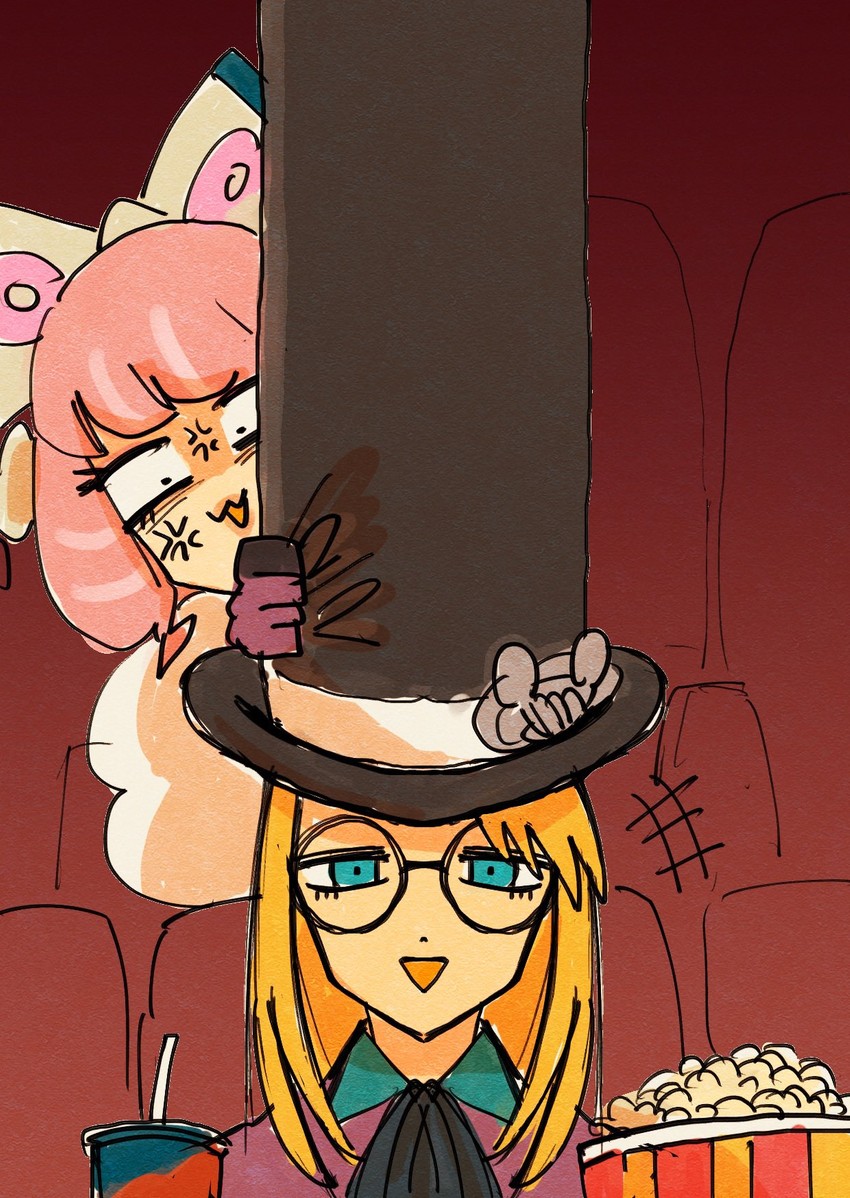 klara and avery (pokemon and 1 more) drawn by crescendeon
